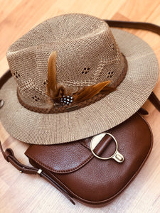 Barbour Elm leather Cross body bag