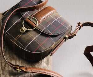 Barbour Elm tartan cross body bag Classic Tartan