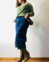 Load image into Gallery viewer, Ladies Harley Of Scotland Fairisle cardigan 100% pure new wool
