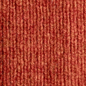 William Lockie lambswool V neck in Ember