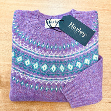 Load image into Gallery viewer, Harley of Scotland ladies 100% pure new wool Fairisle
