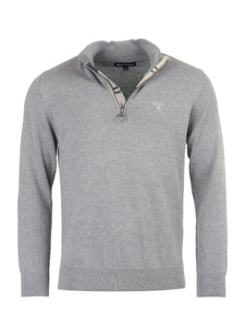 Barbour Mens 1/2 Zip cotton jumper
