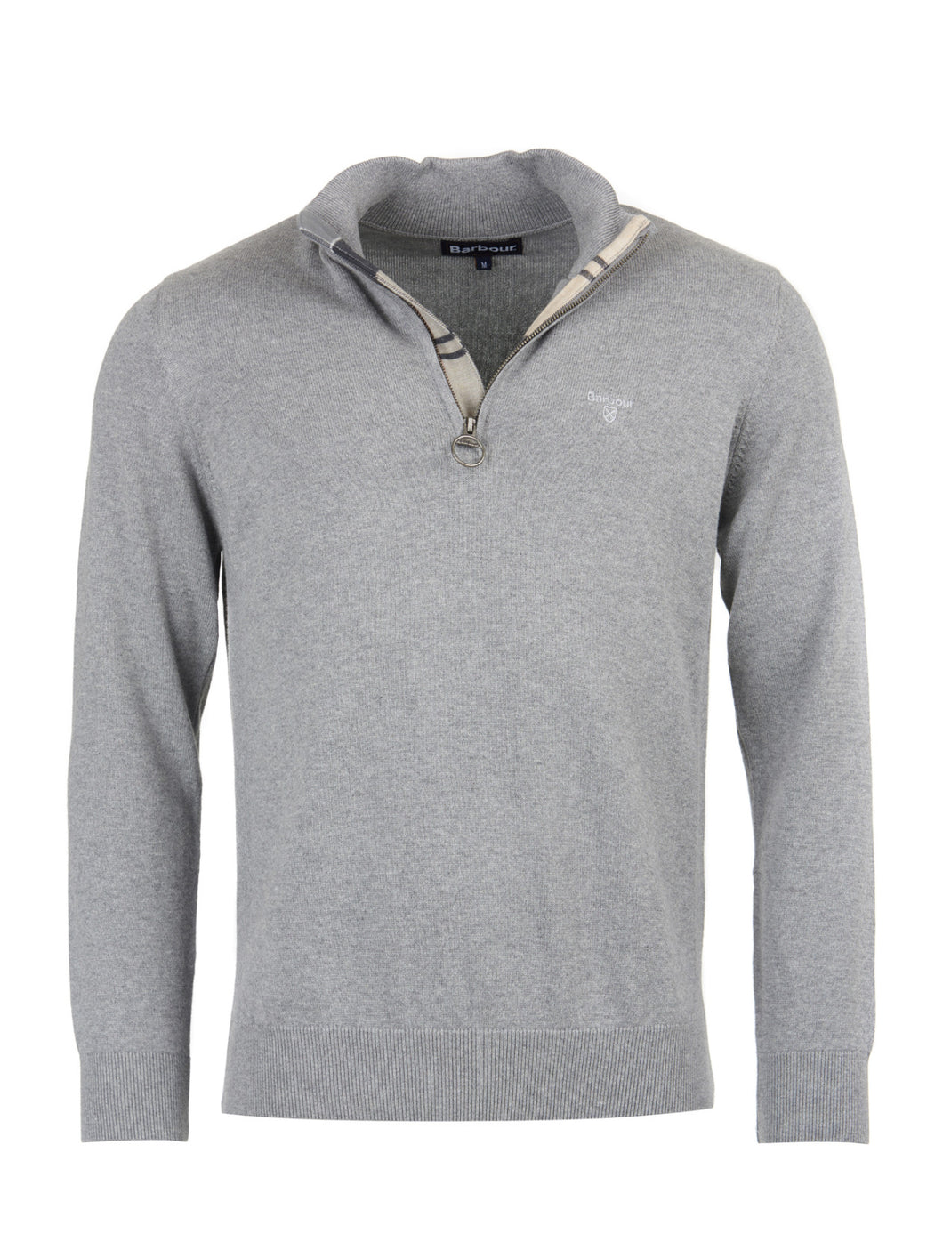 Barbour Mens 1/2 Zip cotton jumper