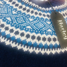 Load image into Gallery viewer, Harley of Scotland mens pure new wool FairIsle
