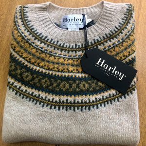 Ladies Harley Of Scotland FairIsle in pure new wool