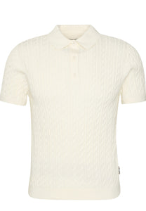 Barbour Ladies Hartland Cable Knitted Polo