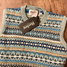 Load image into Gallery viewer, Ladies Harley Of Scotland Fairisle Tanktop
