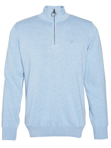 Barbour Mens 1/2 Zip cotton jumper