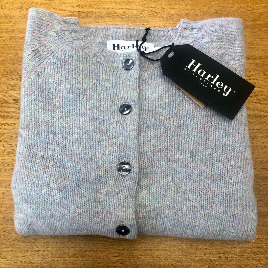 Harley of Scotland ladies pure new wool cardigan