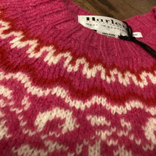 Load image into Gallery viewer, Ladies Harley Of Scotland Fairisle 100% pure new wool
