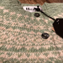 Load image into Gallery viewer, Ladies Harley Of Scotland Fairisle cardigan 100% pure new wool
