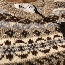 Load image into Gallery viewer, Mens Harley Of Scotland Fairisle 100% pure new wool
