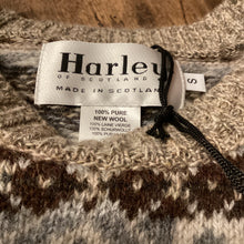 Load image into Gallery viewer, Mens Harley Of Scotland Fairisle 100% pure new wool
