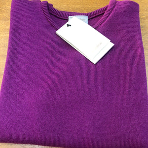 Ladies Glenbrae lambswool crew neck