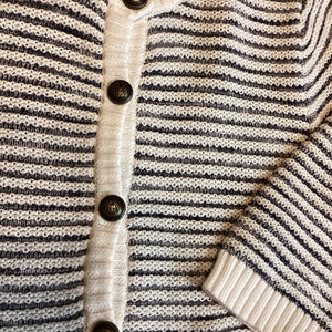 Ladies Marble 3/4 sleeve cardigan