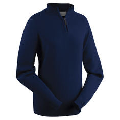 Ladies Glenbrae Lambswool 1/4 Zip neck jumpe