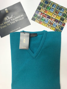 Gents Glenbrae V Neck lambswool