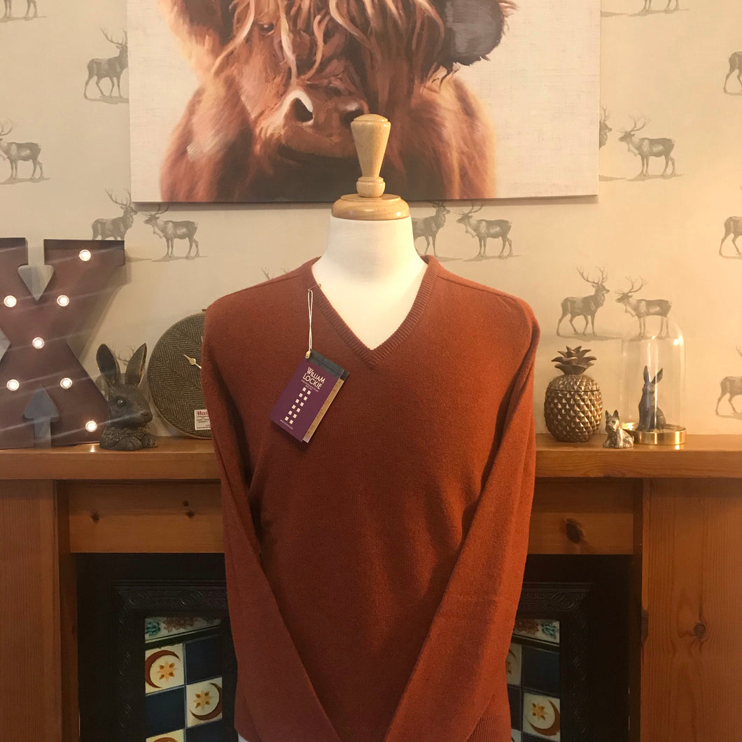William Lockie lambswool in Tiger