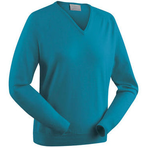 Glenbrae ladies merino V neck