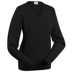 Glenbrae ladies Vneck Lambswool jumper