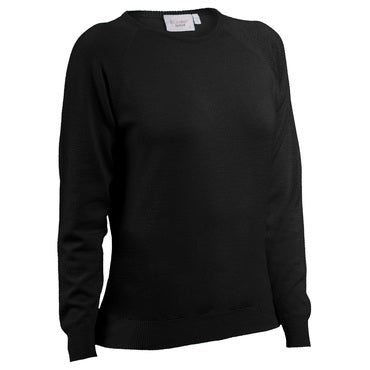 Glenbrae ladies merino crew neck