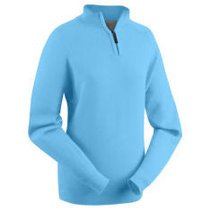 Ladies Glenbrae Lambswool 1/4 Zip neck jumpe