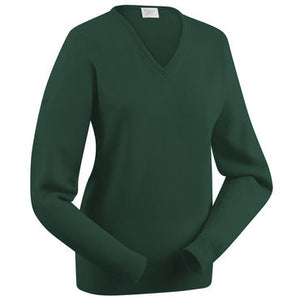Glenbrae ladies lambswool V neck