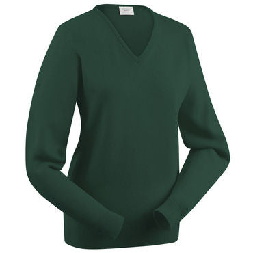 Glenbrae ladies lambswool V neck Moorings Knitwear Countrywear