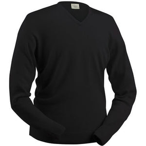 Glenbrae gents merino v neck