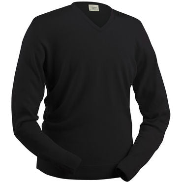 Glenbrae gents merino v neck