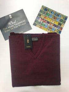 Gents Glenbrae V Neck lambswool