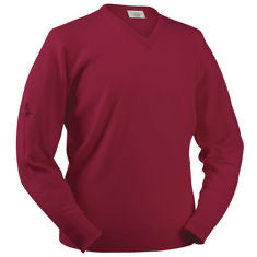 Gents Glenbrae V Neck lambswool Jumper